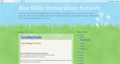 Desktop Screenshot of blueridgepermaculturenetwork.blogspot.com