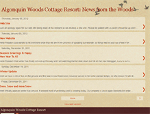 Tablet Screenshot of algonquinwoods.blogspot.com