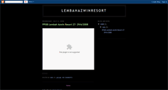 Desktop Screenshot of lembahazwinresort.blogspot.com