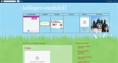 Desktop Screenshot of lolilopez-moduloii.blogspot.com