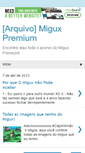 Mobile Screenshot of miguxpremium.blogspot.com