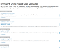 Tablet Screenshot of imminentcrisis.blogspot.com