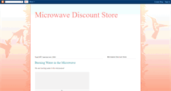 Desktop Screenshot of microwave-discount-store-2011.blogspot.com