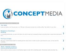 Tablet Screenshot of conceptmediaonline.blogspot.com