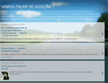 Tablet Screenshot of adocaoespecial.blogspot.com