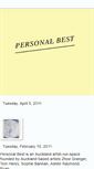 Mobile Screenshot of personalbestgallery.blogspot.com