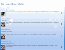 Tablet Screenshot of honeybunnyquilter.blogspot.com