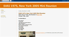 Desktop Screenshot of earj1975reunion2005nyc.blogspot.com