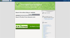 Desktop Screenshot of freeenglishtutorial.blogspot.com