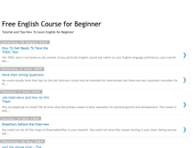 Tablet Screenshot of freeenglishtutorial.blogspot.com