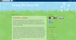 Desktop Screenshot of livingthelizzylife.blogspot.com