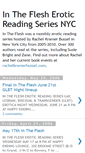 Mobile Screenshot of intheflesheroticreadingseries.blogspot.com