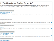 Tablet Screenshot of intheflesheroticreadingseries.blogspot.com