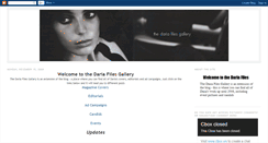 Desktop Screenshot of dariawerbowysite.blogspot.com