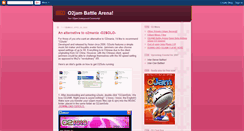 Desktop Screenshot of o2battlearena.blogspot.com