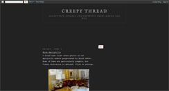 Desktop Screenshot of creepythread.blogspot.com