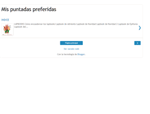 Tablet Screenshot of mispuntadaspreferidas.blogspot.com