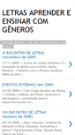 Mobile Screenshot of letrasaprendereensinarcomgeneros.blogspot.com