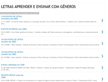 Tablet Screenshot of letrasaprendereensinarcomgeneros.blogspot.com