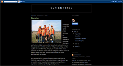 Desktop Screenshot of guncontrolhbart.blogspot.com