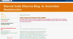 Desktop Screenshot of indicdharma.blogspot.com