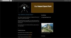 Desktop Screenshot of gj-importexport.blogspot.com