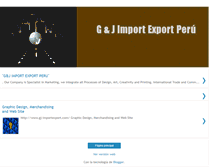 Tablet Screenshot of gj-importexport.blogspot.com