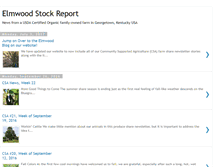 Tablet Screenshot of elmwoodstockfarm.blogspot.com