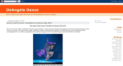 Desktop Screenshot of dancefocus.blogspot.com