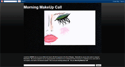 Desktop Screenshot of morningmakeupcall.blogspot.com