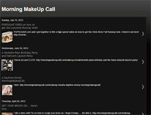 Tablet Screenshot of morningmakeupcall.blogspot.com