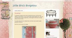 Desktop Screenshot of littlebrickbungalow.blogspot.com