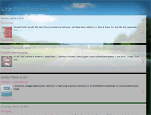 Tablet Screenshot of littlebrickbungalow.blogspot.com
