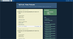 Desktop Screenshot of myfoxalvideo.blogspot.com