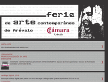 Tablet Screenshot of feriaarevalo.blogspot.com