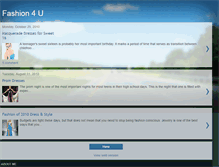 Tablet Screenshot of fashn4you.blogspot.com