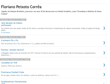 Tablet Screenshot of futebolfloriano.blogspot.com