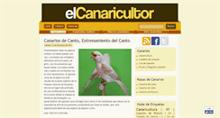 Desktop Screenshot of elcanaricultor.blogspot.com