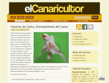 Tablet Screenshot of elcanaricultor.blogspot.com