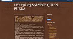 Desktop Screenshot of ley13603salvesequienpueda.blogspot.com