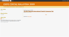 Desktop Screenshot of expocintaimalaysia.blogspot.com