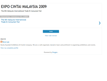 Tablet Screenshot of expocintaimalaysia.blogspot.com