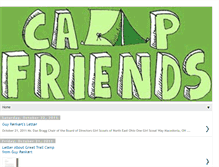 Tablet Screenshot of campfriends09.blogspot.com