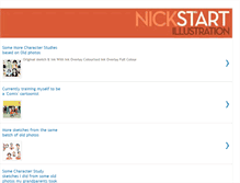 Tablet Screenshot of nickstewartillustrates.blogspot.com