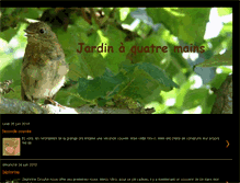 Tablet Screenshot of jardin-a-quatre-mains.blogspot.com
