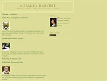 Tablet Screenshot of familyharvest.blogspot.com