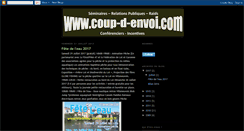 Desktop Screenshot of coup-d-envoi-le-blog.blogspot.com
