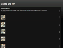 Tablet Screenshot of marostory.blogspot.com