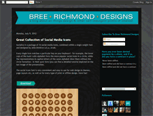 Tablet Screenshot of breerichmonddesigns.blogspot.com