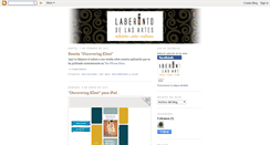 Desktop Screenshot of laberintodelasartes.blogspot.com